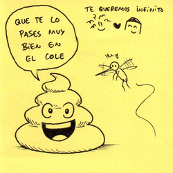 Caquita y mosquito