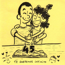 Papi cumple 45